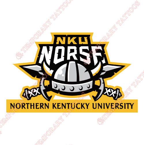Northern Kentucky Norse Customize Temporary Tattoos Stickers NO.5686
